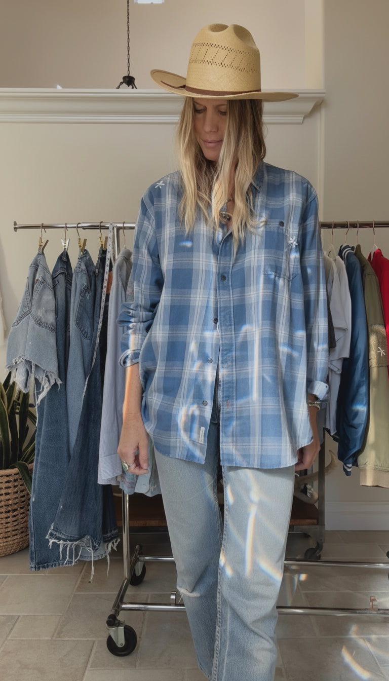 QUILTED RANCHER - SEA SALT