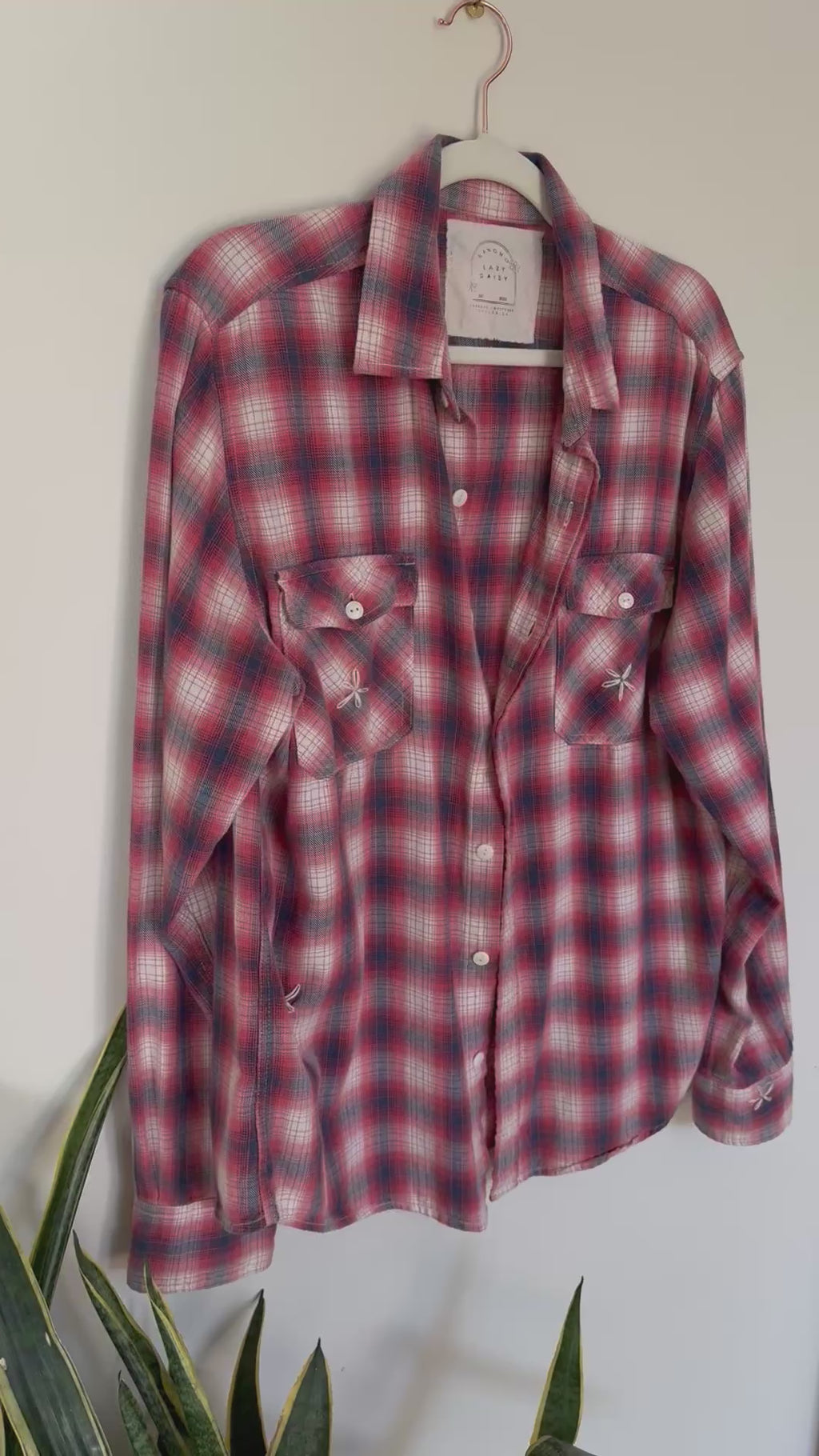 QUILTED FLANNEL - BRICK